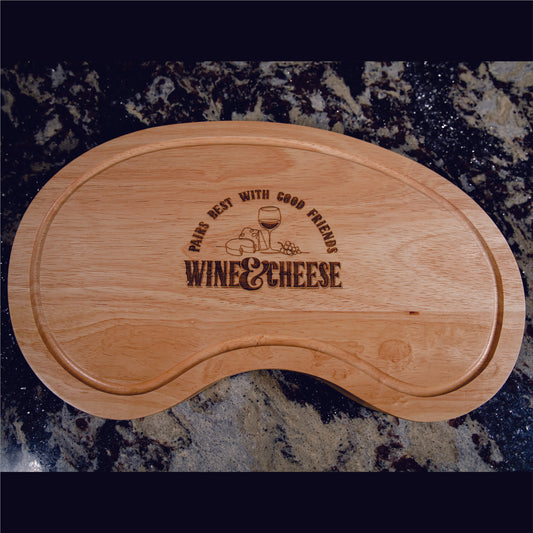 Deluxe Wine & Cheese Set with 6 Stainless Steel Tools