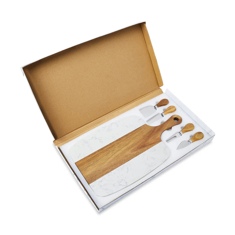 Marble Serving Board Set - 5 Piece