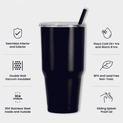 30oz Powder Coated Tumbler