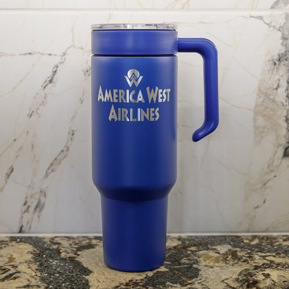 America West 30oz and 43oz Powder Coated Tumblers