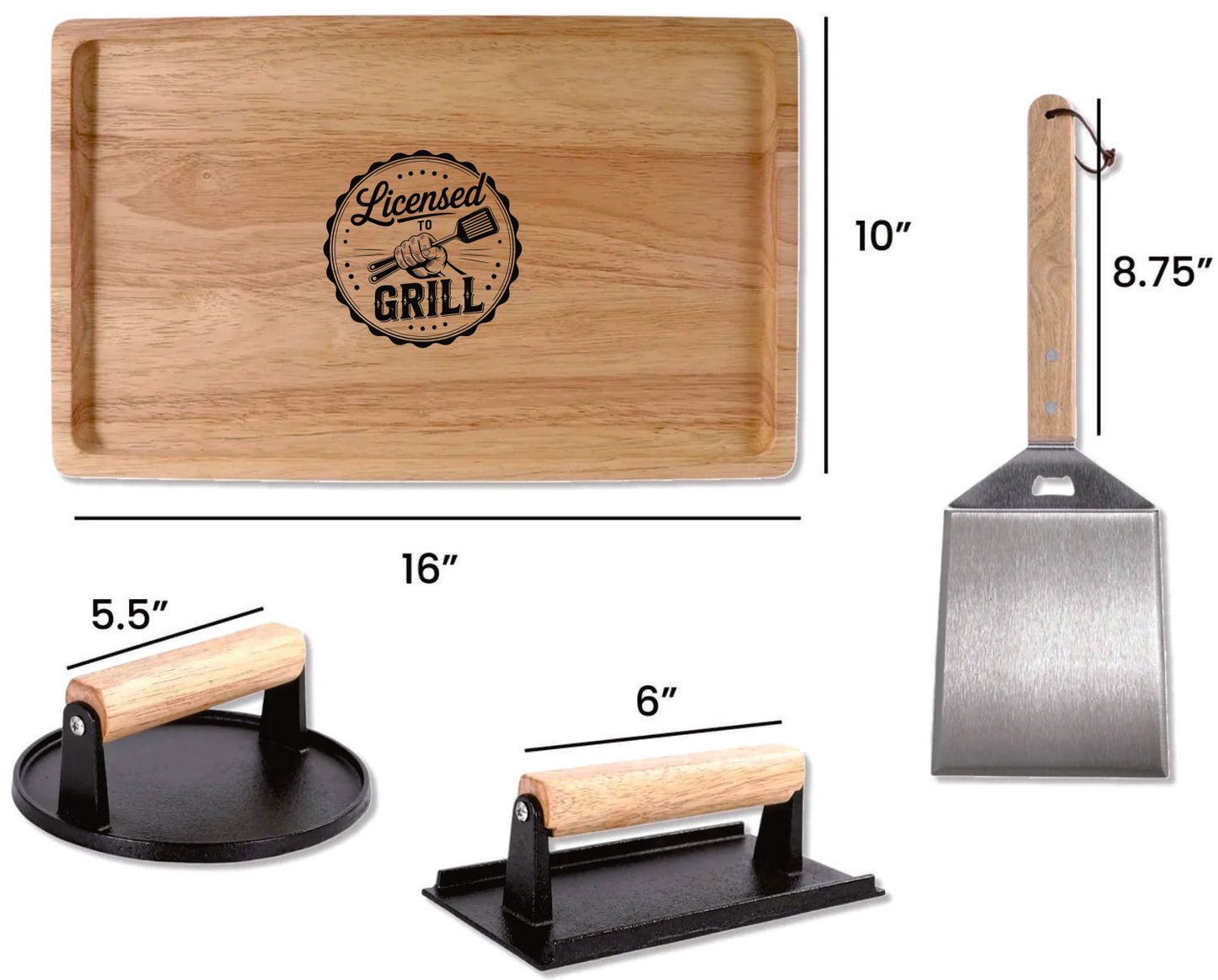 The Torenka Laser Smash Burger Set