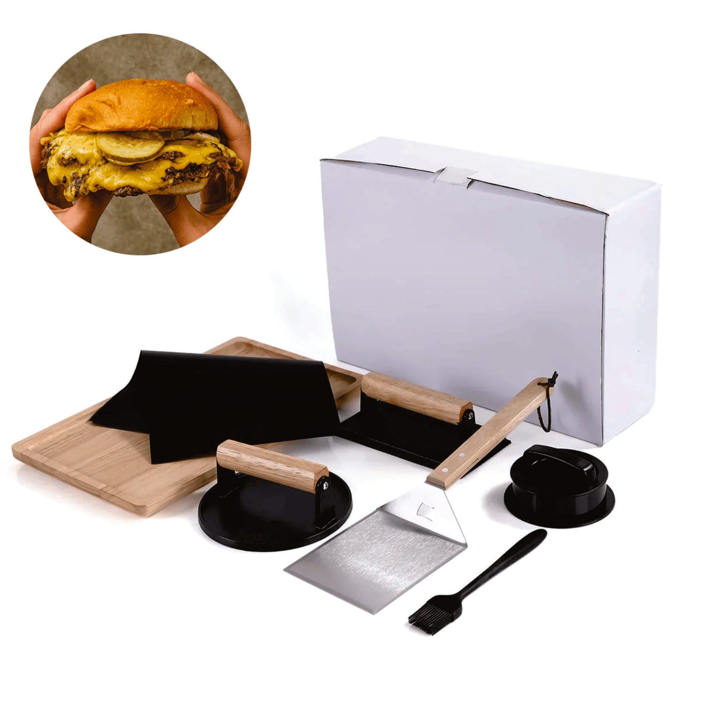 The Torenka Laser Smash Burger Set