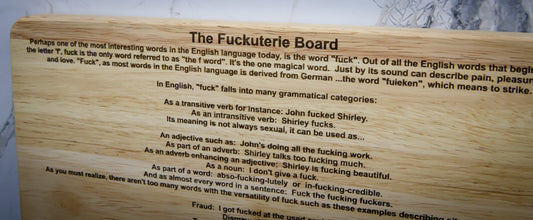 The Fuckuterie Board