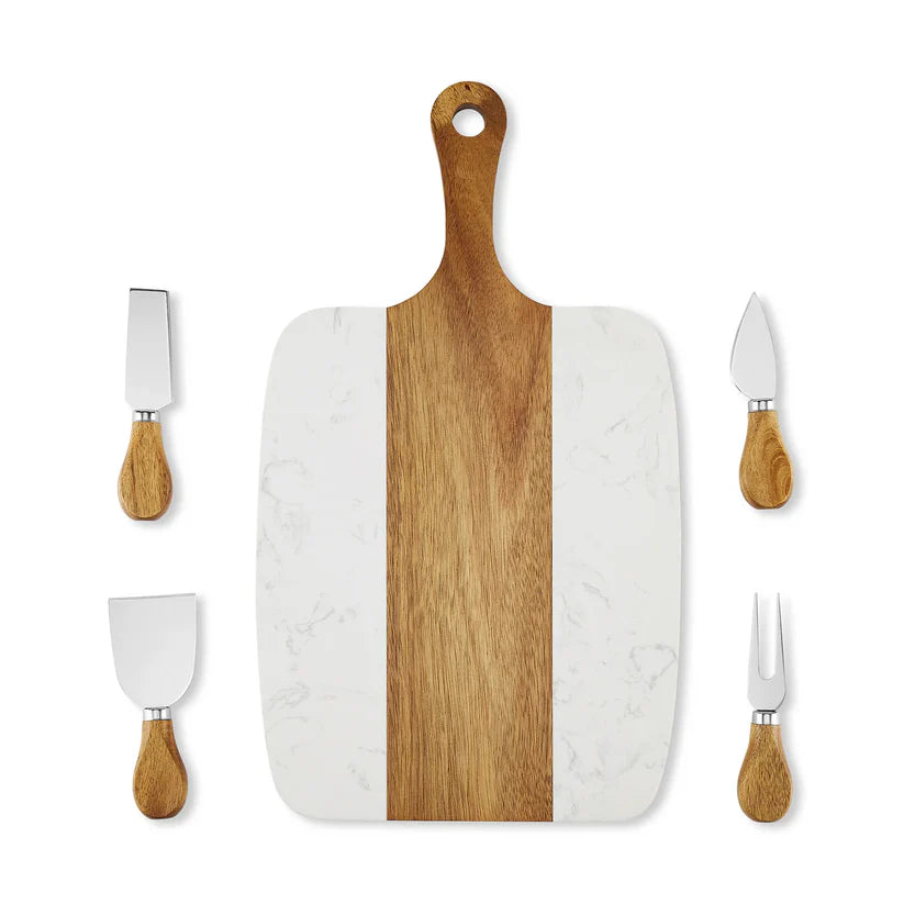 Marble Serving Board Set - 5 Piece