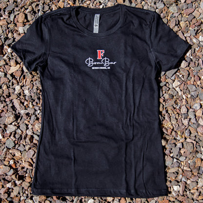 Ladies F Bombar T-Shirt Black
